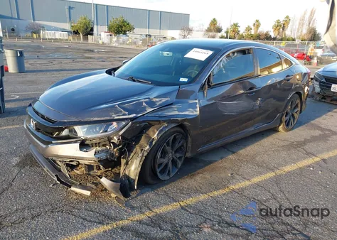 2020 Honda Civic Sport z USA, uszkodzony, nr VIN 19XFC2F83LE027585